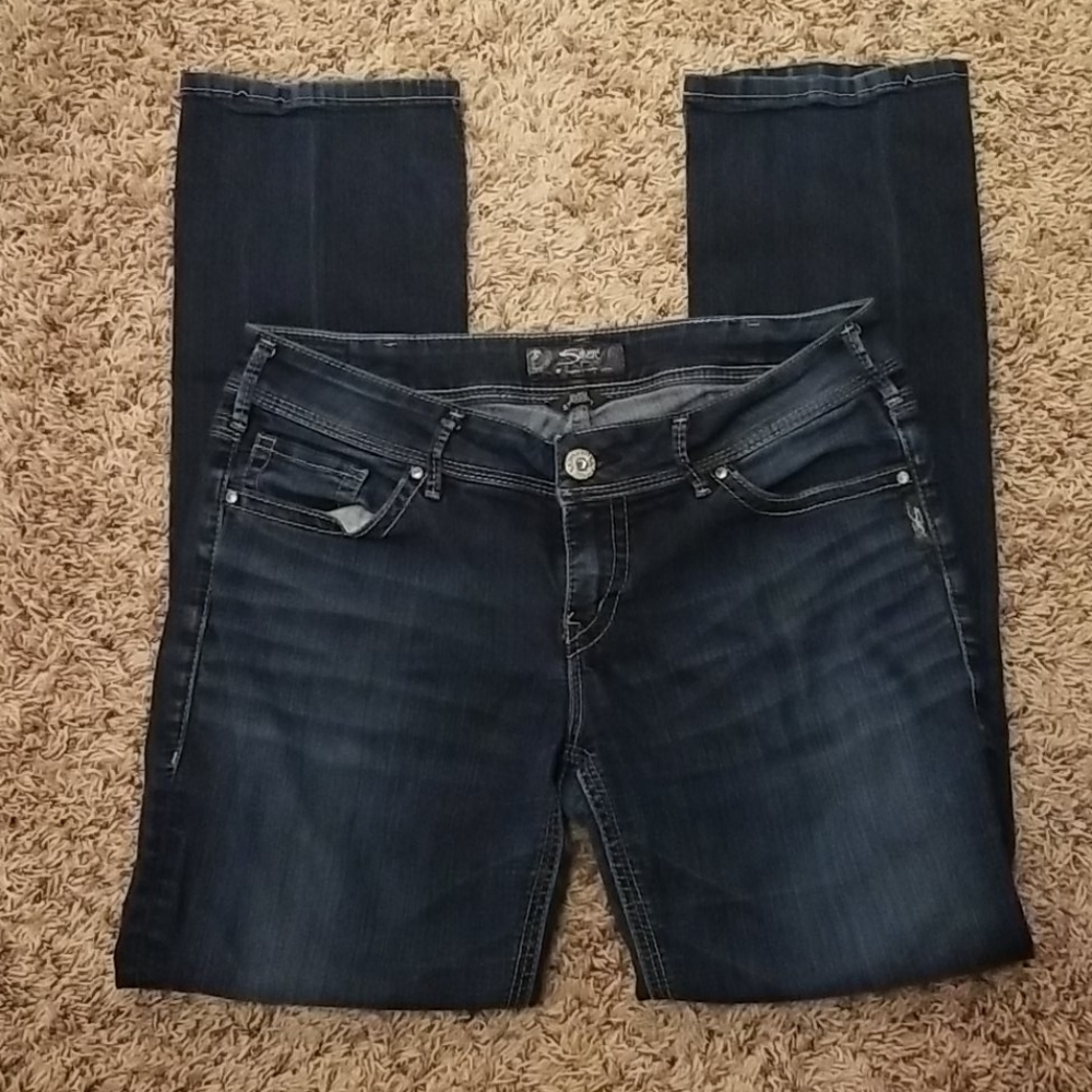 Silver jeans
